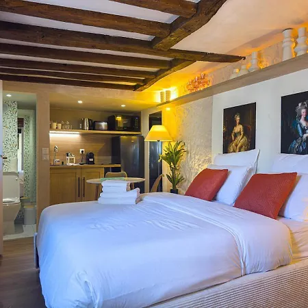 Apartamento Marais-vosges, Rue Franc Bourgeois París